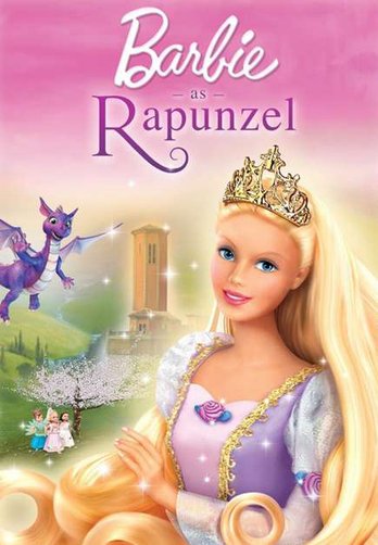 Barbie vào vai Rapunzel 