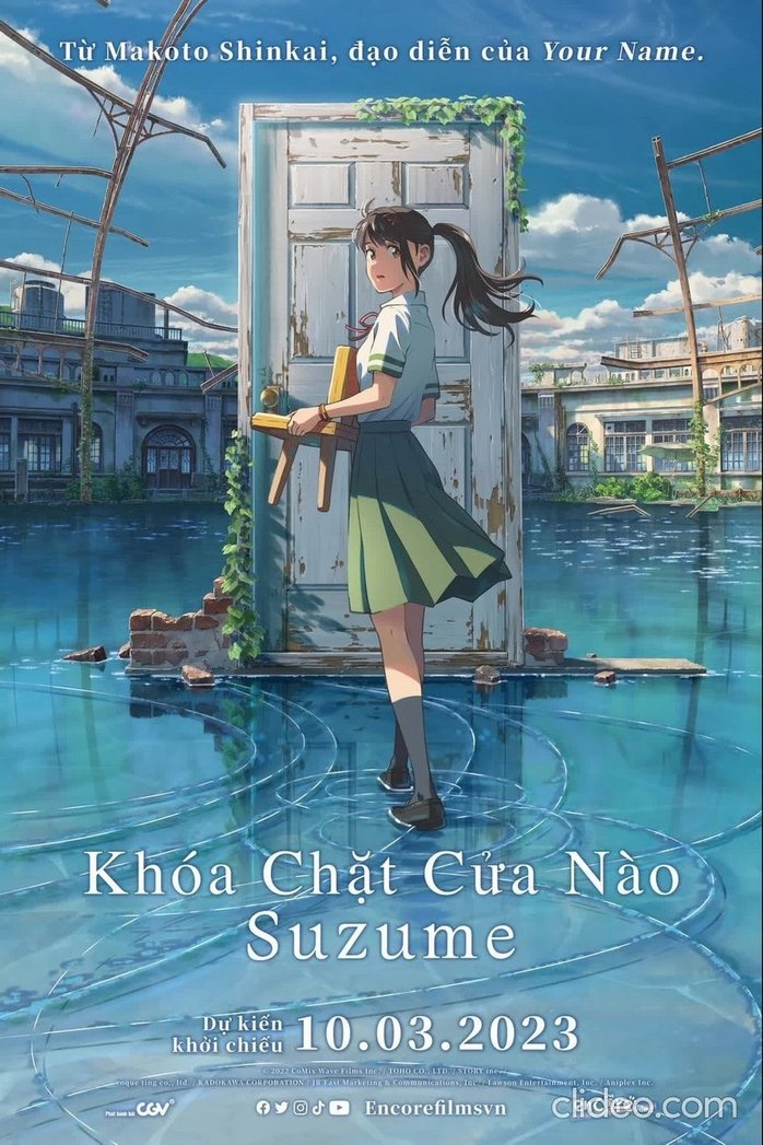 Khóa Chặt Cửa Nào Suzume 